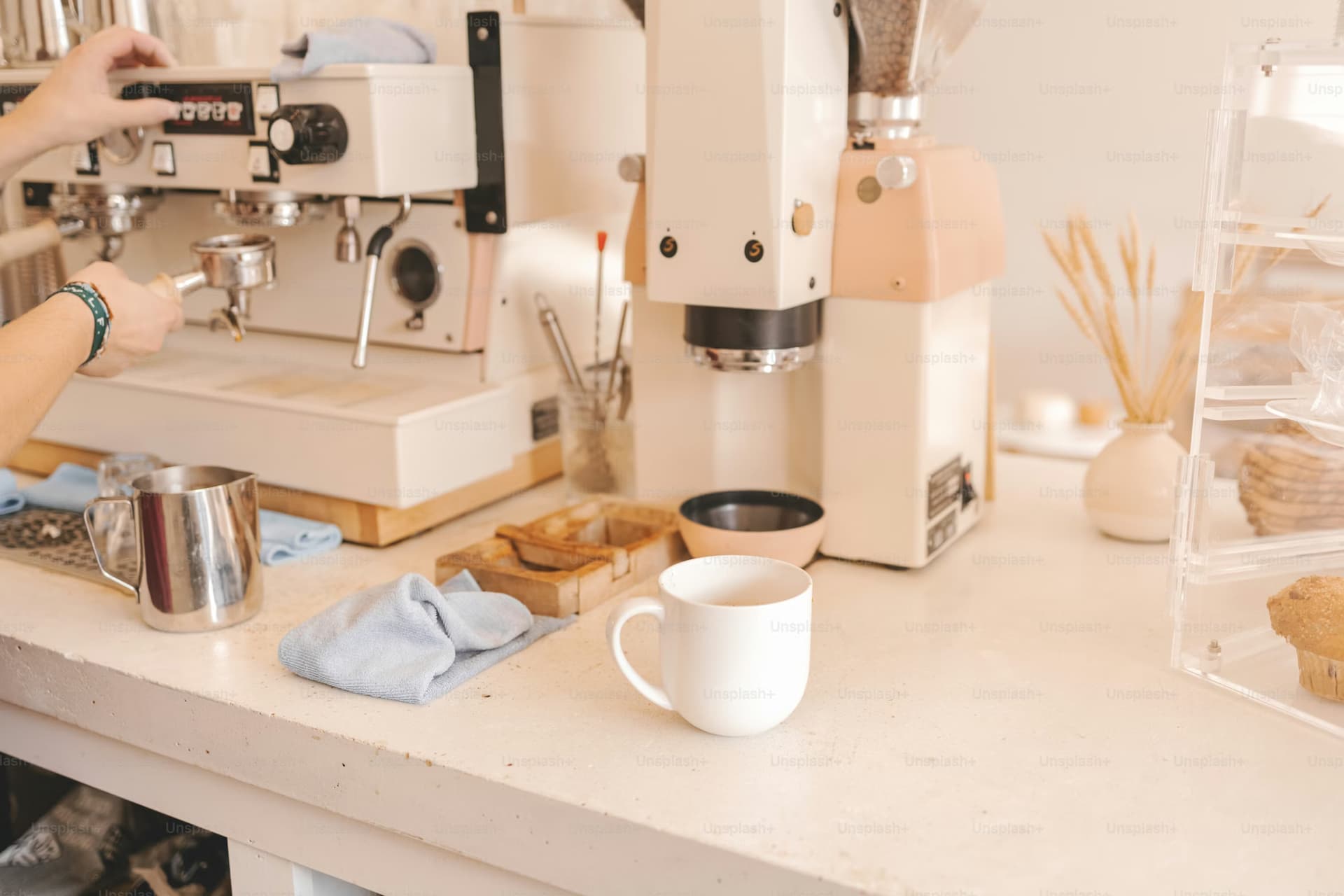 Fresh pastries and acai bowls at The Notebook Café in Riverside, California